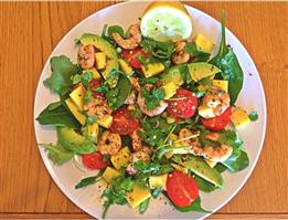Prawn, Mango and Avocado Salad